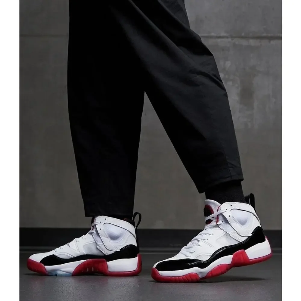 Size 11 - Men's Air Jordan Jumpman TWO TREY White/Black-Gym Red DO1925-106
